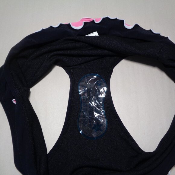 Profile by Gottex by Size 14 / RUFFLE BANDED  / Black / New Bikini Bottom - Picture 11 of 15